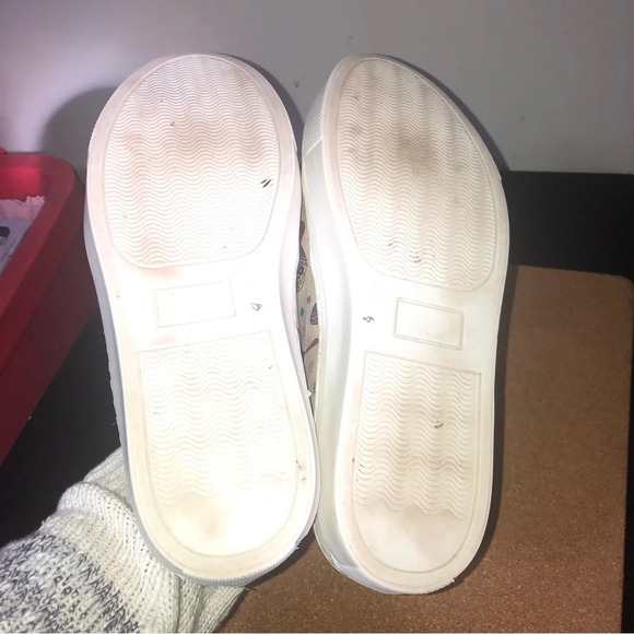 Goby Shoes  - Sugar Skull Day of the Dead Slip Ons 37/6.5 Tan Multicoloured - Picture 6 of 9